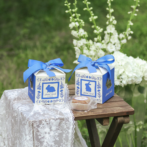 2025新款饼干曲奇包装盒礼盒空盒子送礼中式打包礼品50g100g包装