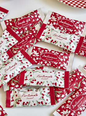 2026新款春节一次性糖果袋高颜值贝拉花园牛轧糖奶枣太妃糖机封袋