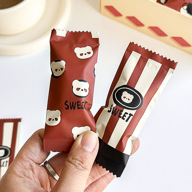 烘焙糖果糖纸袋子节日手工牛轧糖包装袋小熊糖果袋可爱家用机封袋,厨房/烹饪用具,点心包装盒/包装袋,淘宝优惠券,粉丝福利购,淘宝优惠卷