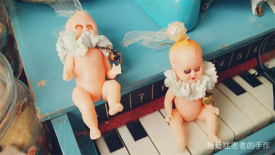 拖延症患者原创设计风古董耳饰