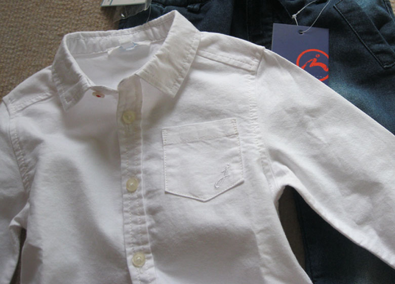 Chemise garcon à manche longue - Ref 2075602 Image 5