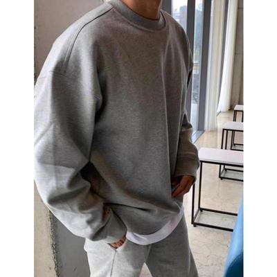 纯棉潮牌痞帅卫衣百搭套头上衣男