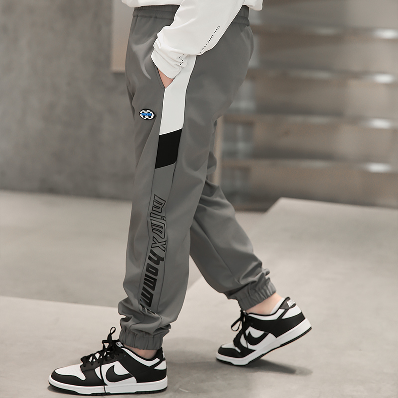 大码春季宽松运动裤俊俏童儿