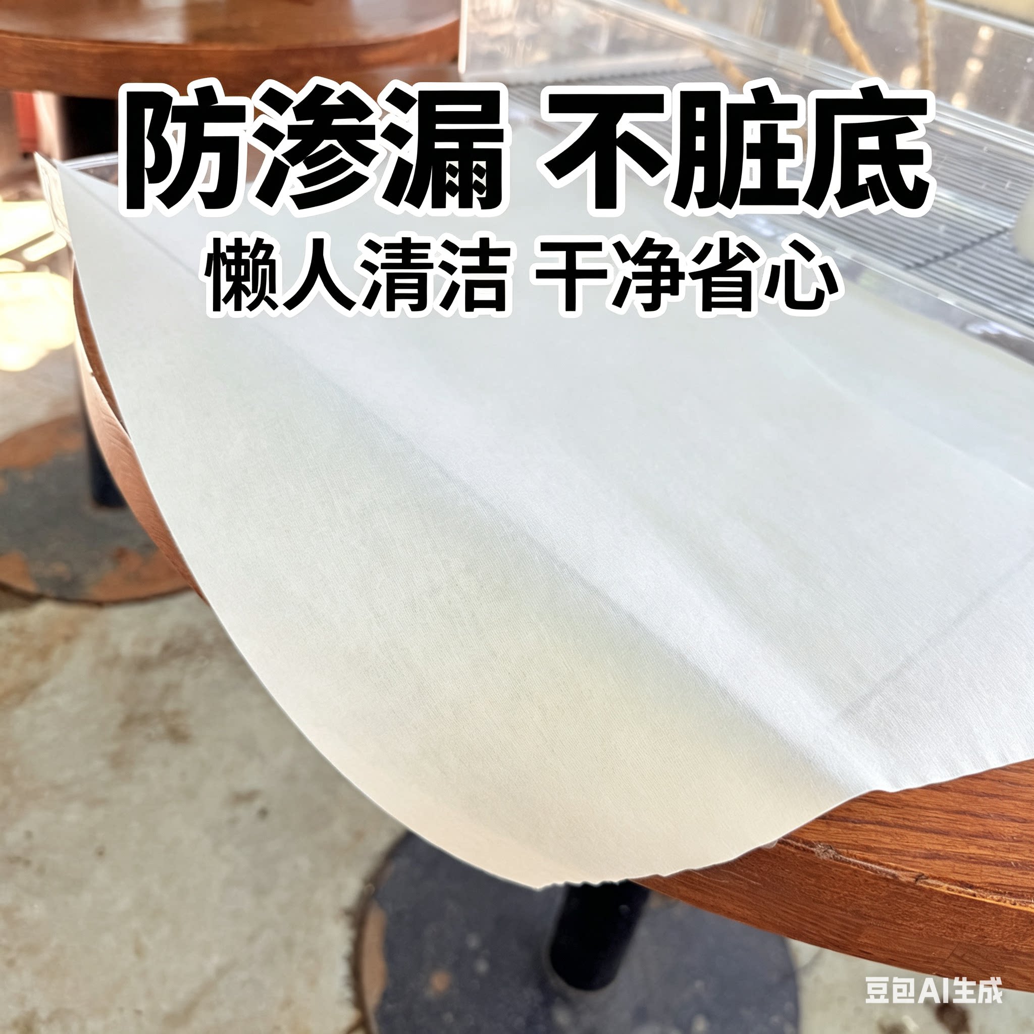 鸟笼垫纸一次性接粪纸加厚吸水清洁垫 圆形方形鸟笼托盘垫布100张