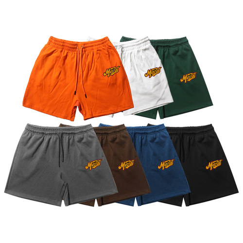 蜜丘琳METRUST印花短裤宽松