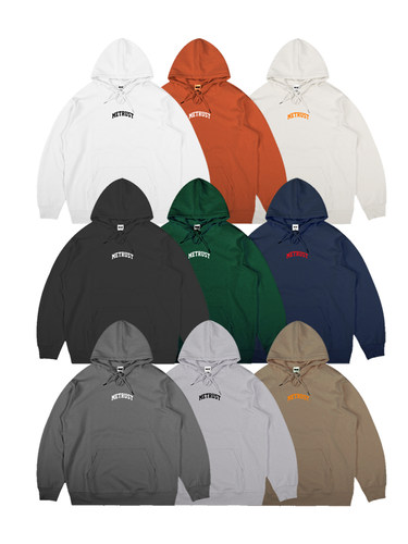 METRUST蜜丘琳街头套头帽衫