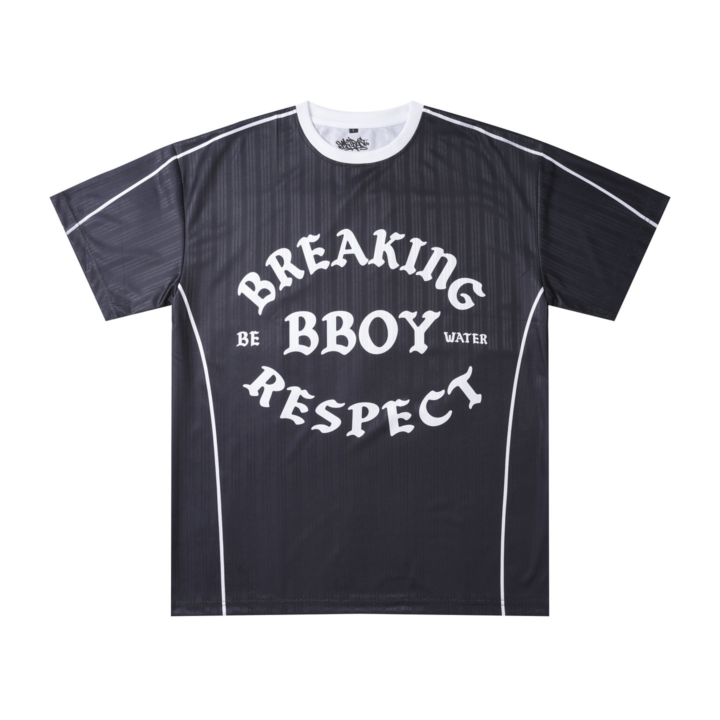 蜜丘琳BBOY潮牌字母短袖T恤男图片