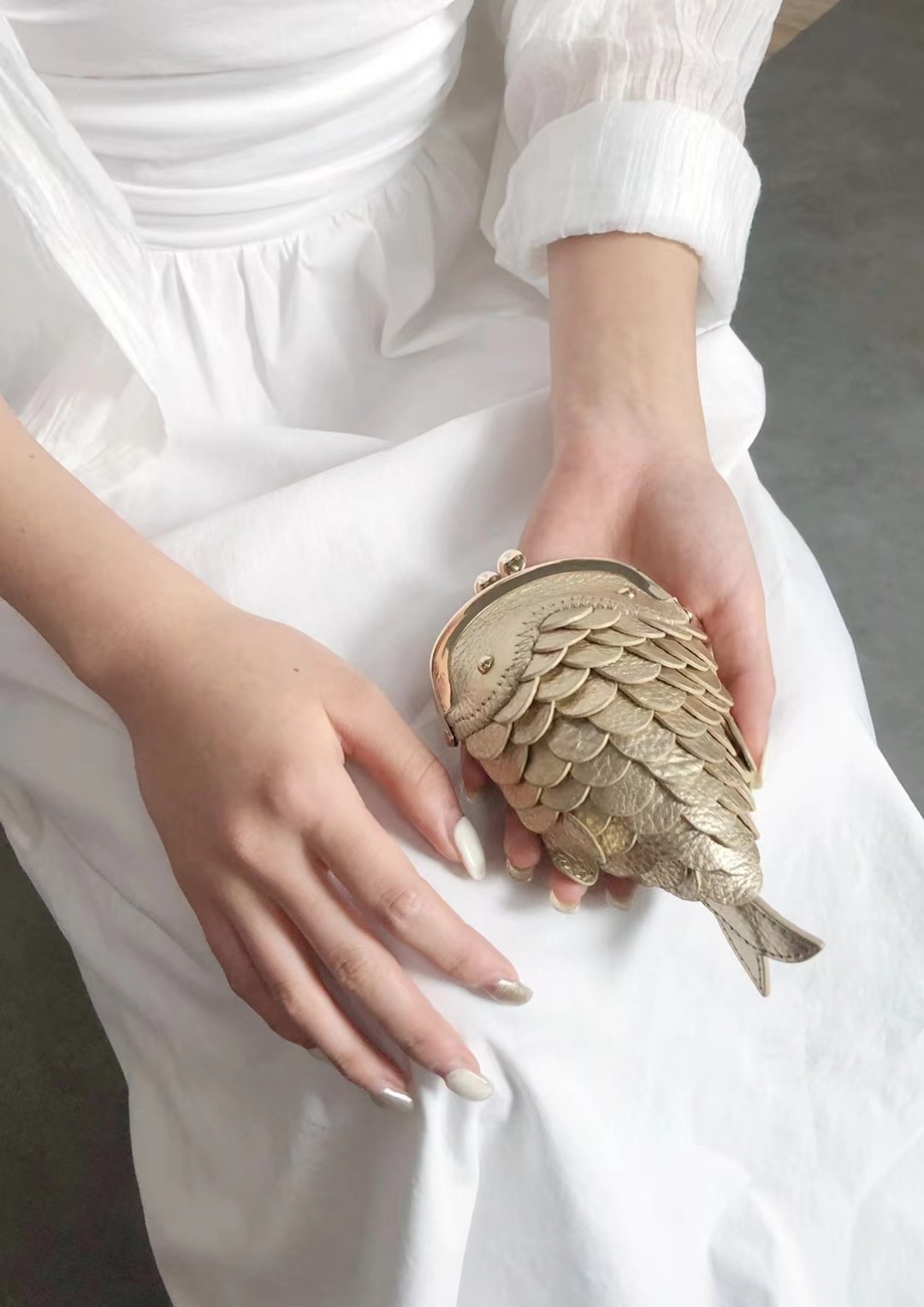 定制款 半手工 金鱼零钱包 耳机包 口红包 纯头层牛皮！招财爆款,箱包皮具/热销女包/男包,手拿包,淘宝优惠券,粉丝福利购,淘宝优惠卷