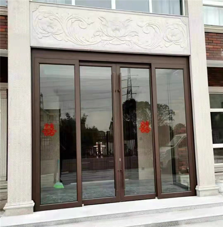 不锈钢网红感应门机组自动平移门电动玻璃门自动移门门禁系统