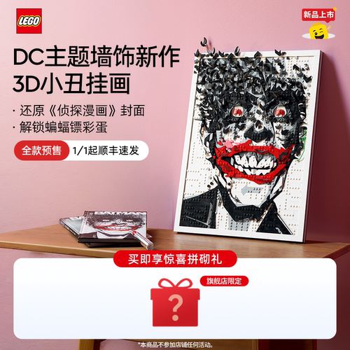 乐高67012艺术生活小丑挂画积木