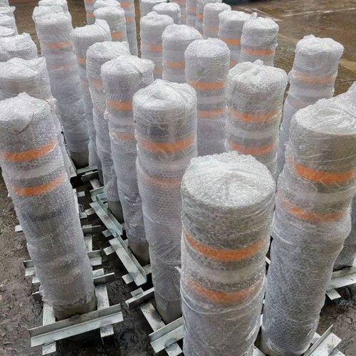 304不锈钢警示柱 隔离路桩 钢管警示柱道路反光地桩立柱式警示柱