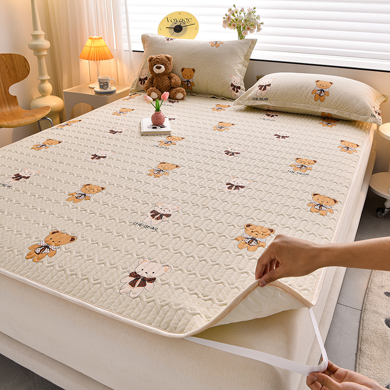 防水床垫床笠床包床护垫老人小孩纯棉隔尿垫防潮阻螨席梦思保洁垫