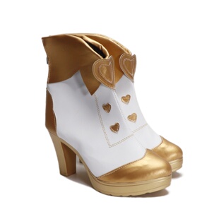 漫展cosplay鞋守望先锋朱诺cos鞋定制神话皮肤动漫鞋高跟大码定做