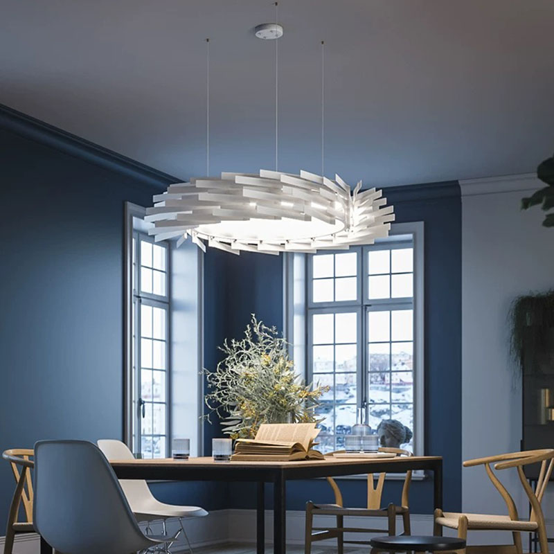 丹麦MM lampadari设计师简约别墅挑空客厅餐厅卧室楼梯轻奢吊灯