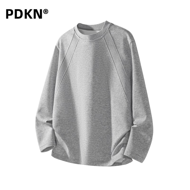 PDKN 美式长袖T恤圆领华棉卫衣