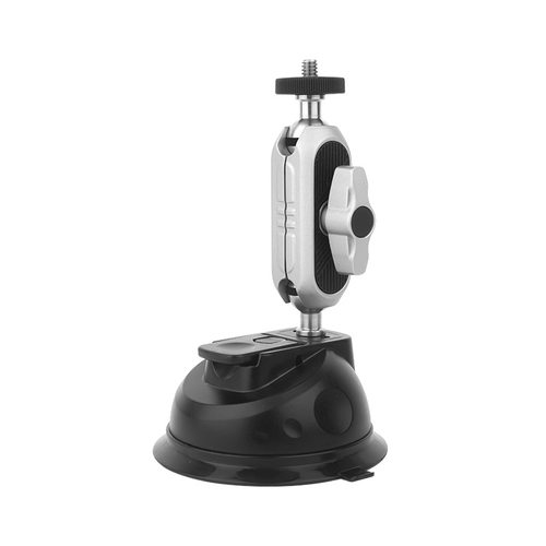 JUNNX新款适配GoProInsta360GO3车载运动相机手机导航吸盘支架