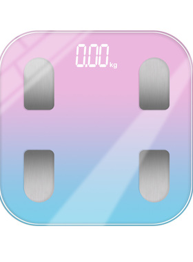 BL-8046C大圆角46度电子智能体脂秤人体健康体重秤极光渐变称跨境