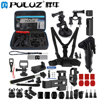 PULUZ胖牛适用于DJIOsmoPocket43合1全面组合套装带大号箱子