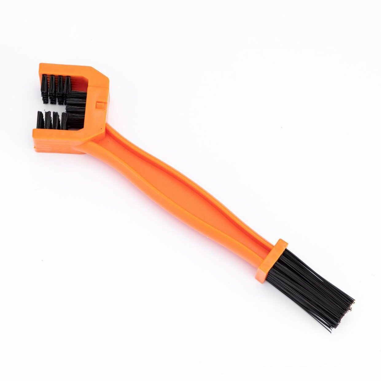 公路山地自行车链条清洗刷子摩托车飞轮刷牙盘齿片清洁黄毛刷工具