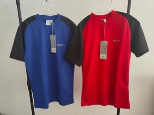 瑞典craft卡夫特运动T恤男款瑞典产速干面料 透气亲肤 出汗不贴身