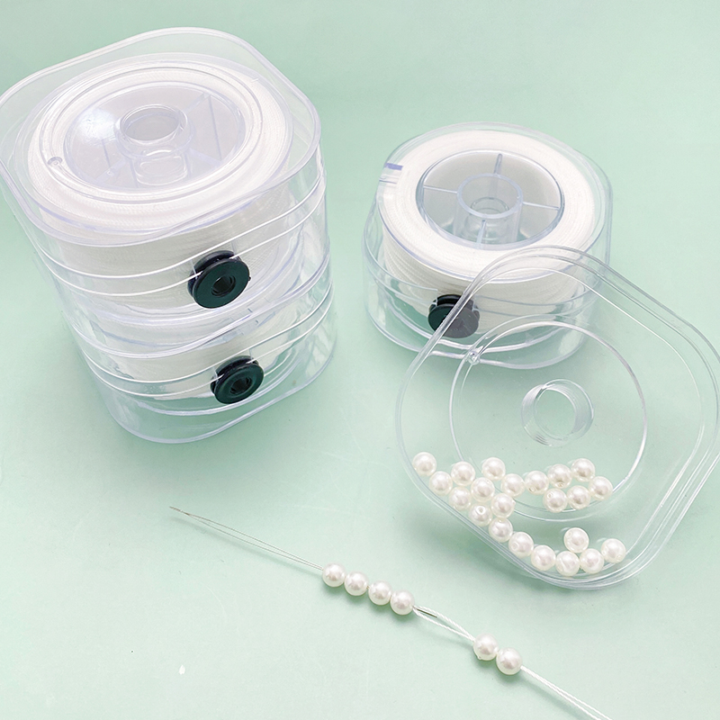 珍珠专用线棉线diy手工串珠配件