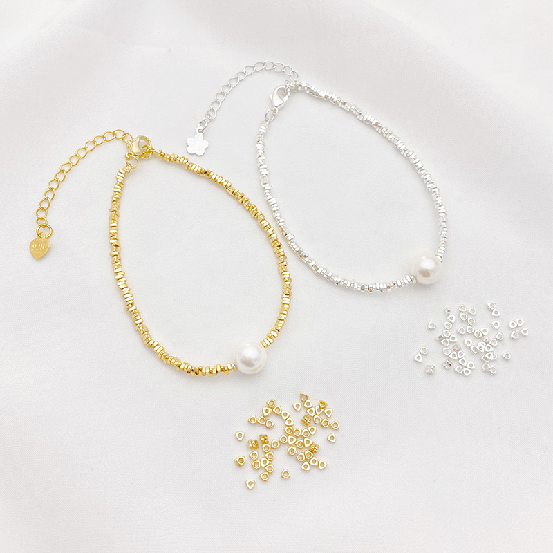 碎银几两三角小碎金小方块隔珠