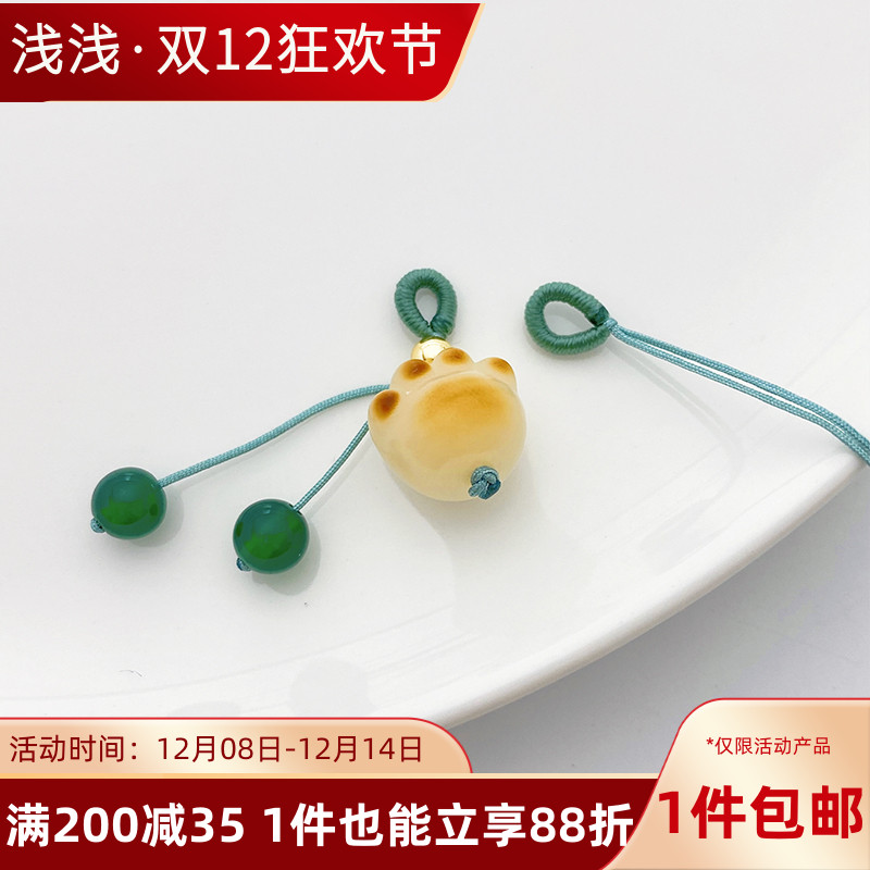 手工编织金色线圈拉圈拉环