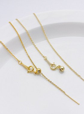 14K包金盒子链O字链万能项链