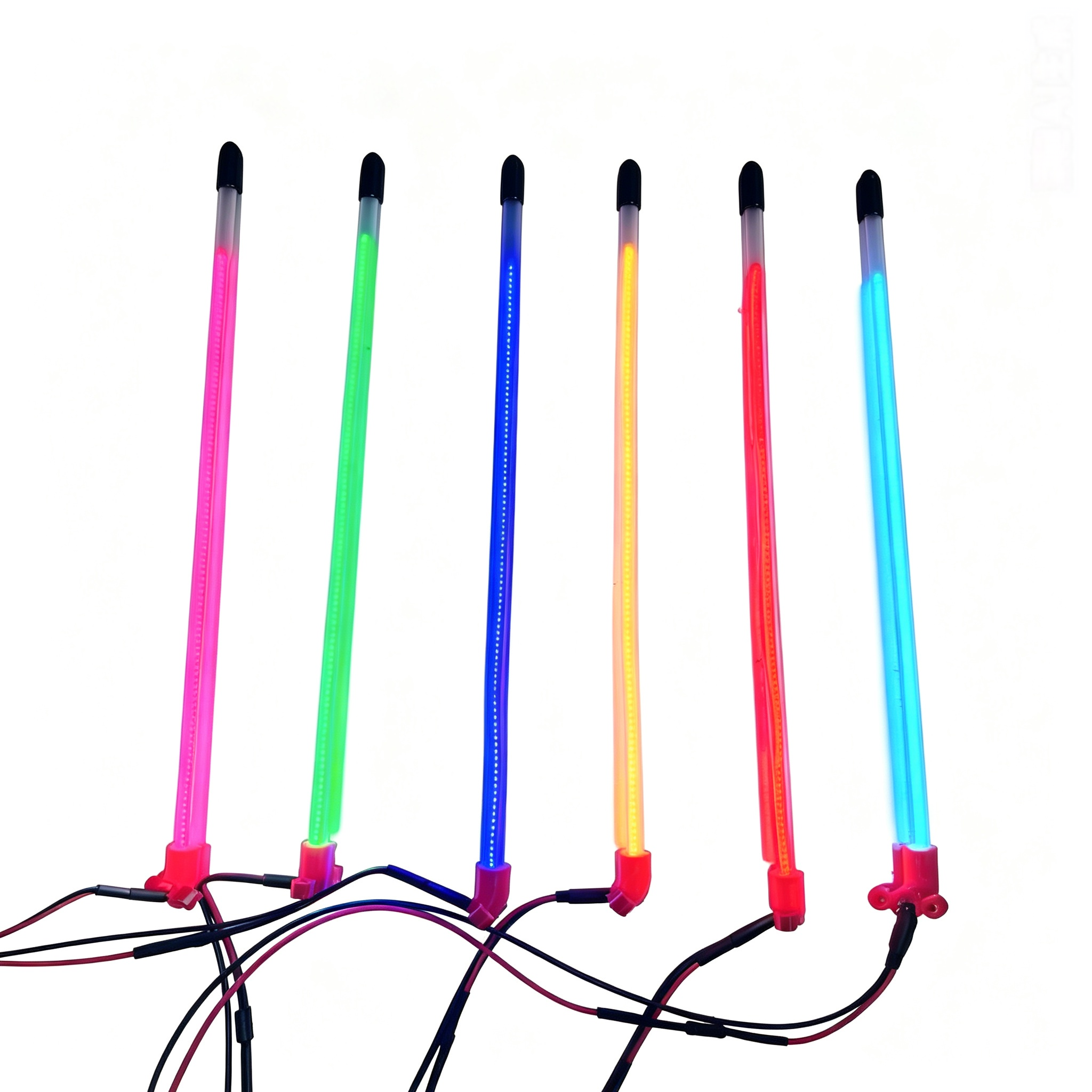 RC模型车LED天线灯旗杆灯条DIY