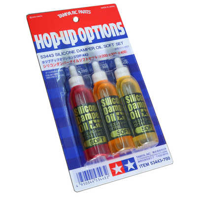田宫TT01 TT02 XV02避震油200号300号400号3种号软中硬套装 53443