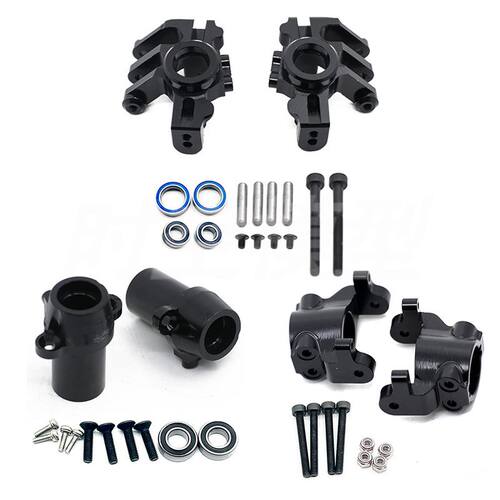 Axial 1/10 RBX10 Ryft 4WD 铝合金转向易损件3件套 转向杯 C座