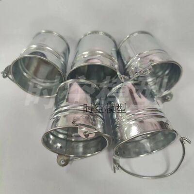 RC模型仿真攀爬车配件金属水桶