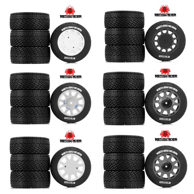 1/7/8/10WRC拉力轮胎+轮毂