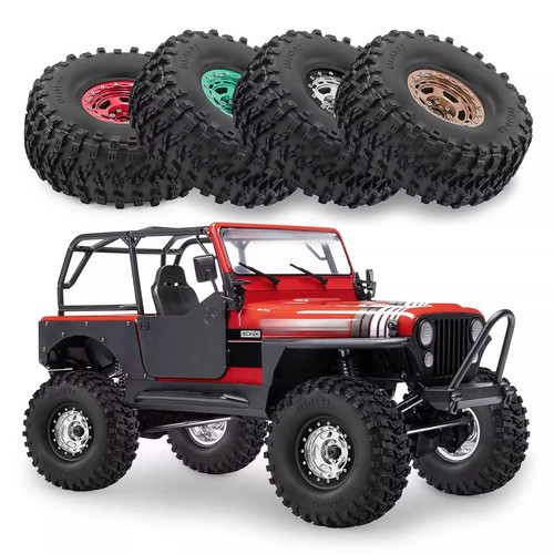 2.2寸攀爬车轮毂+135mm胎W338