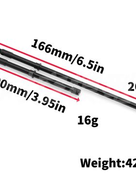 仿真越野车Axial RBX10 Ryft管架车车桥轴工具钢材质后车桥轴