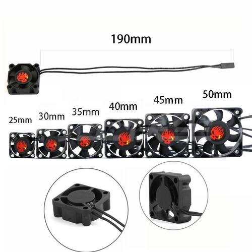 模型车马达高速散热风扇各种尺寸