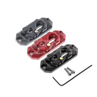 RC 1:10 攀爬车仿真装饰 金属绞盘磁吸导线器 救援拖车钩 导览扣