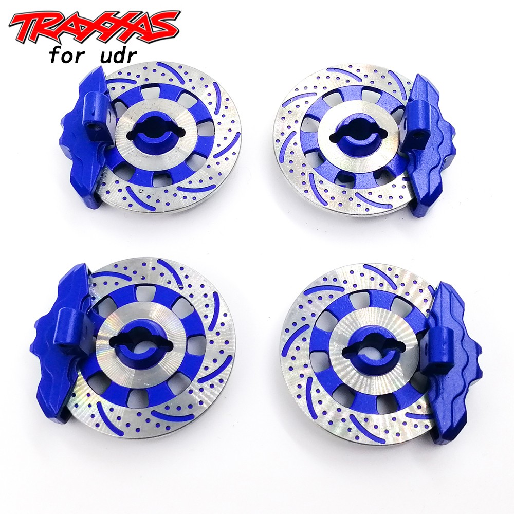 TraxxasUDR1/7直桥短卡仿真 金属刹车碟UDR配件 升级原车件