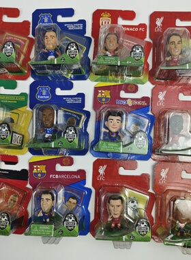 103-200正版Soccerstarz 足球明星公仔人偶摆件多款巴西曼联法国