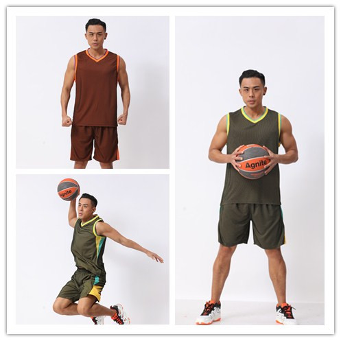 团购定制对克篮球服套装篮球运动训练服印字个性DIY印号-封面