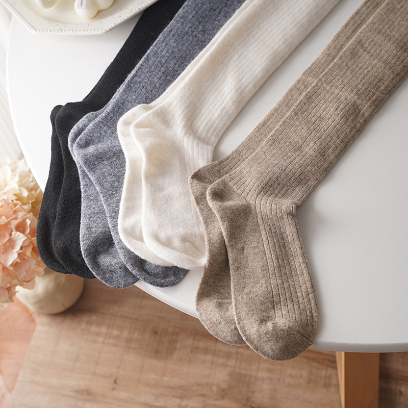 韩系蓬松磨绒羊毛过膝女生大腿袜2024年冬季加厚保暖软糯高长筒袜,女士内衣/男士内衣/家居服,长筒袜,淘宝优惠券,粉丝福利购,淘宝优惠卷