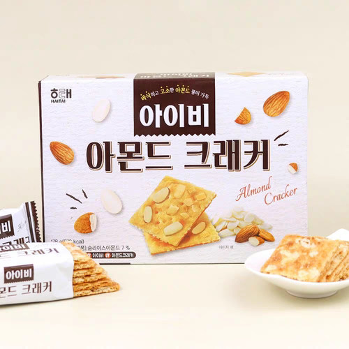 韩国海太薄脆饼干178g扁桃仁味