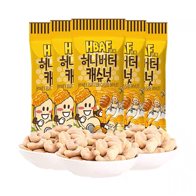 汤姆农场腰果新款包装黄油蜂蜜