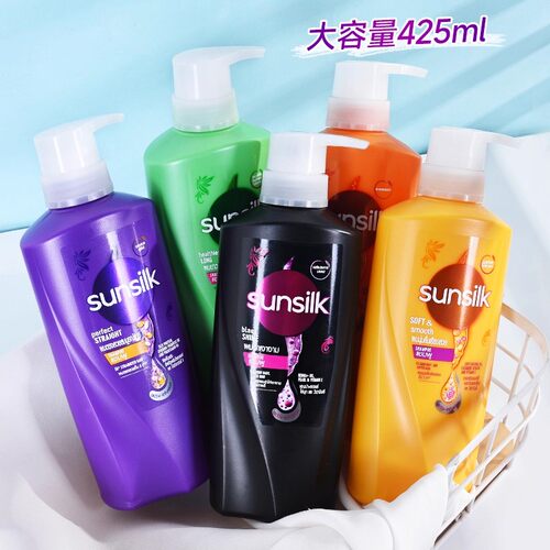 泰国正品sunsilk夏士莲洗发水护发素补水干性油性发质柔顺洗发露