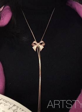 伊泰莲娜合金蝴蝶结女时尚减龄