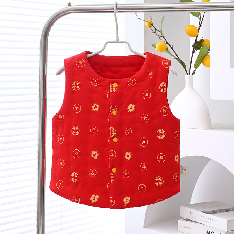 宝宝马甲男女童手工纯棉花马夹婴幼儿坎肩保暖儿童背心 夹棉内胆,童装/婴儿装/亲子装,马甲,淘宝优惠券,粉丝福利购,淘宝优惠卷