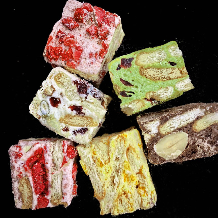 高颜值网红零食糕点甜品坚果杏仁草莓可可芒果雪花酥牛轧酥200克,零食/坚果/特产,传统西式糕点,淘宝优惠券,粉丝福利购,淘宝优惠卷