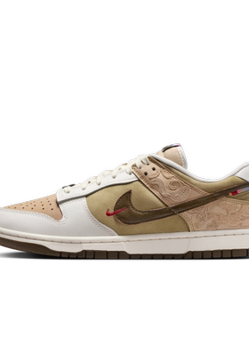 Nike耐克男子Dunk Low低帮系带运动休闲板鞋IQ1118-220