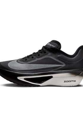 Nike耐克Zoom Fly 6女款跑步鞋低帮减震防滑黑灰色FN8455-001
