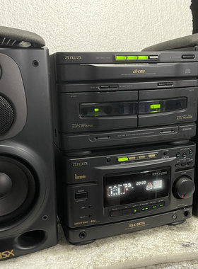 爱华原装进口组合音响NSX606，功能全好的，音质棒！
